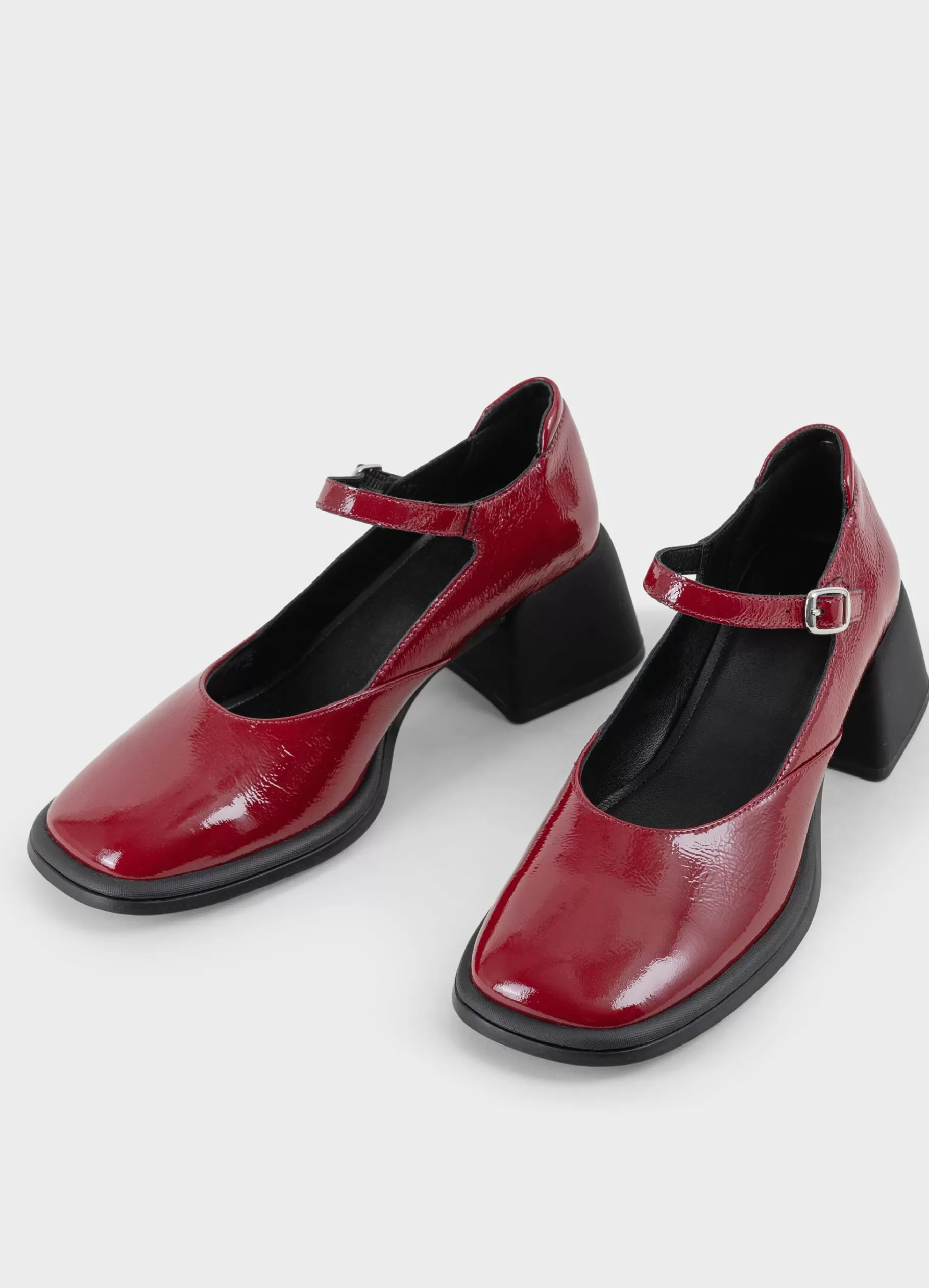 ansie_pumps_4.webp Vagabond ANSIE PUMPS Donkerroodlakleer Discount